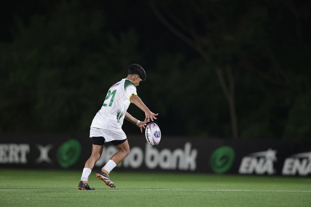 Rafael em um jogo da Seleção Brasileira juvenil