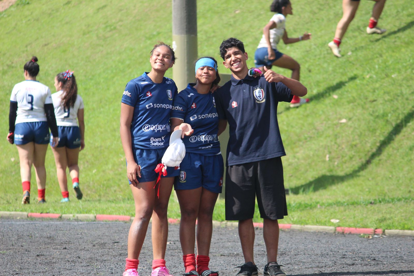 Anne, Layany e Rafael, juntos no Pasteur desde sempre!